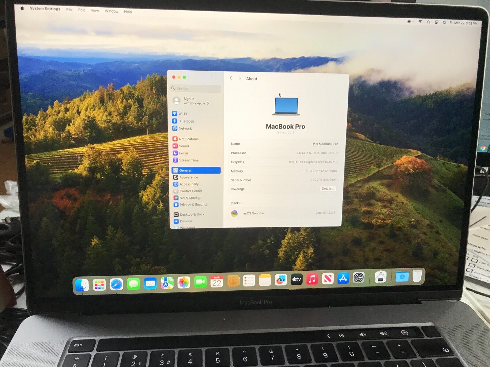 Apple MacBook Pro A2141 2019 16\