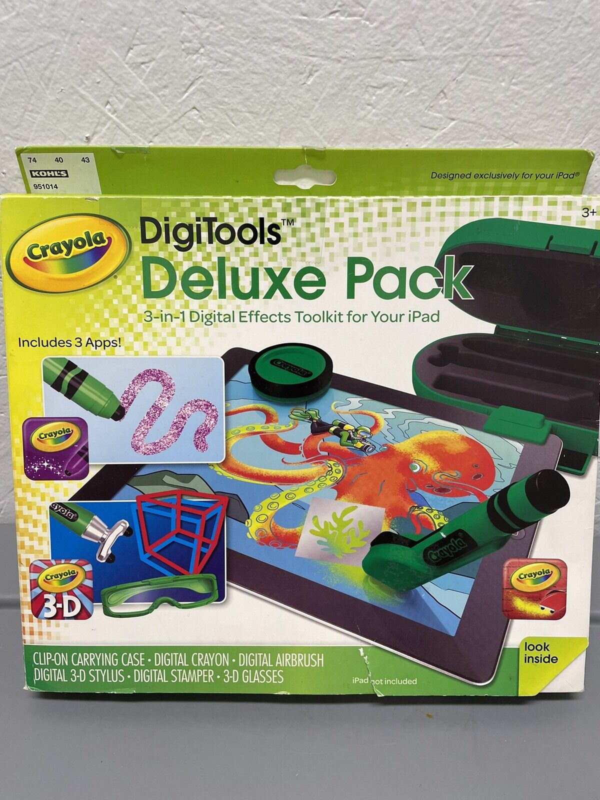 Crayola DigiTools Deluxe Creativity Pack - Digital Toolkit for iPad