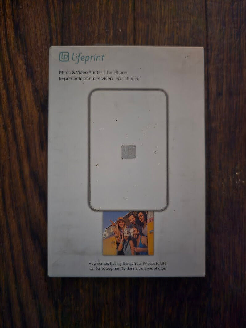 Lifeprint 2x3 Portable Photo Printer for iOS and Android | Lightly Used | Tested