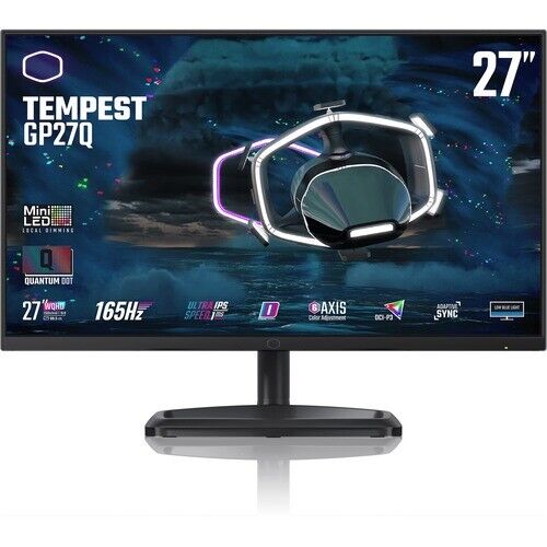 Cooler Master Tempest GP27-FQS 27  Class WQHD Gaming LCD Monitor - 16:9 - Black