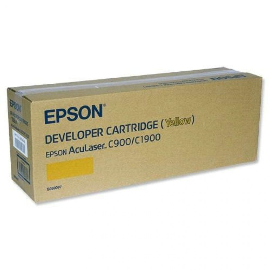 Toner Epson Original C13S050097 - High Capacity Yellow Aculaser C900/C1900