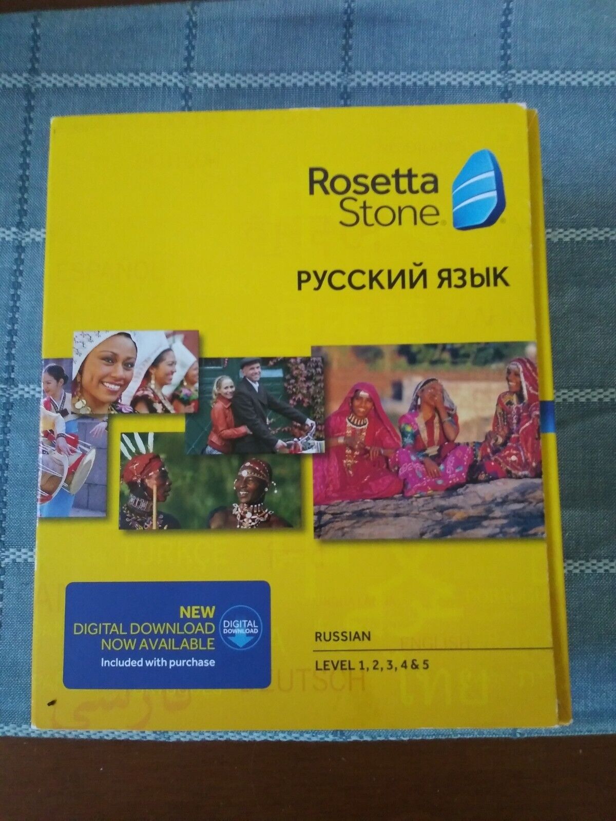 Rosetta Stone Russian Levels 1-5 with Activation Code Open Box, New. Version 4