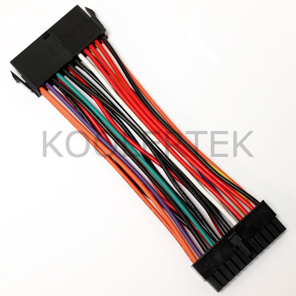 24-Pin ATX Computer / PC Power Extension Cable, Male to Female, 15cm / 6 inches