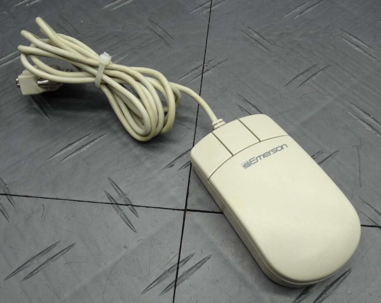 Emerson Trackball Pro-Mouse 3 Button M290 RARE Computer Mainframe Collection