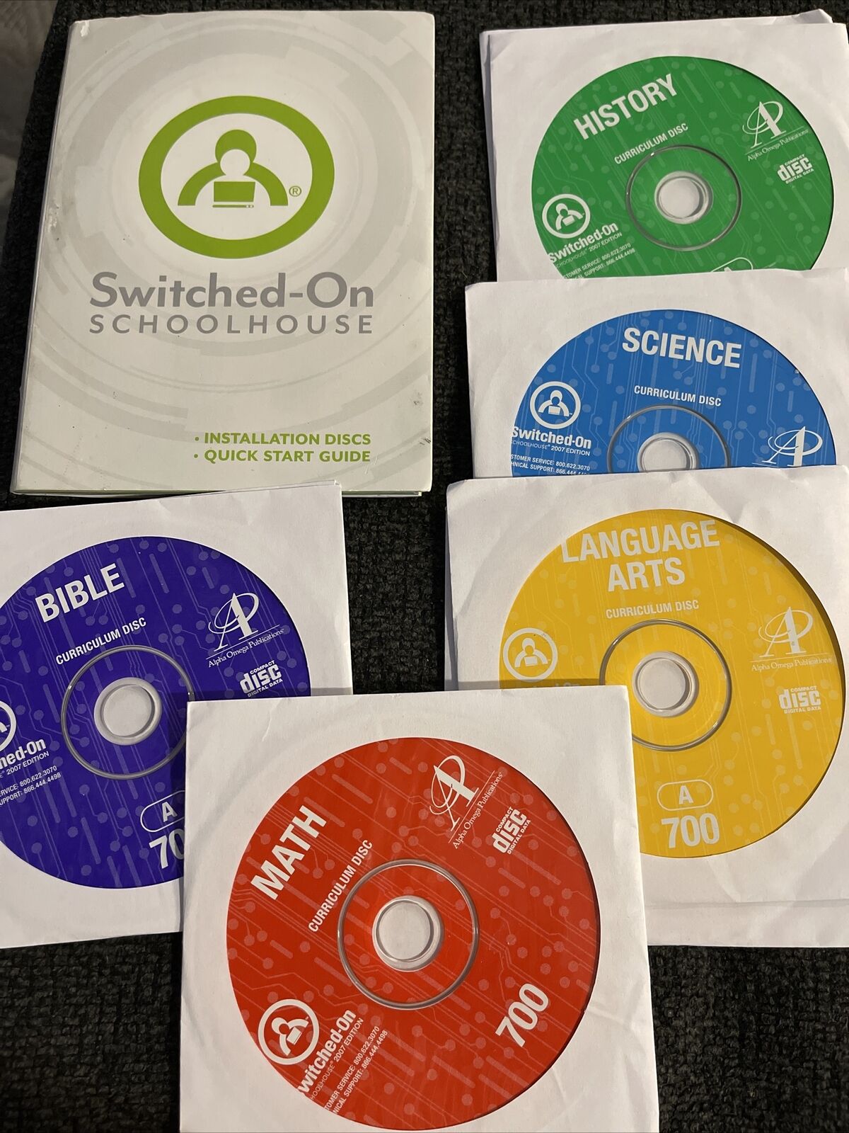 switched on schoolhouse 7th Grade Curriculum