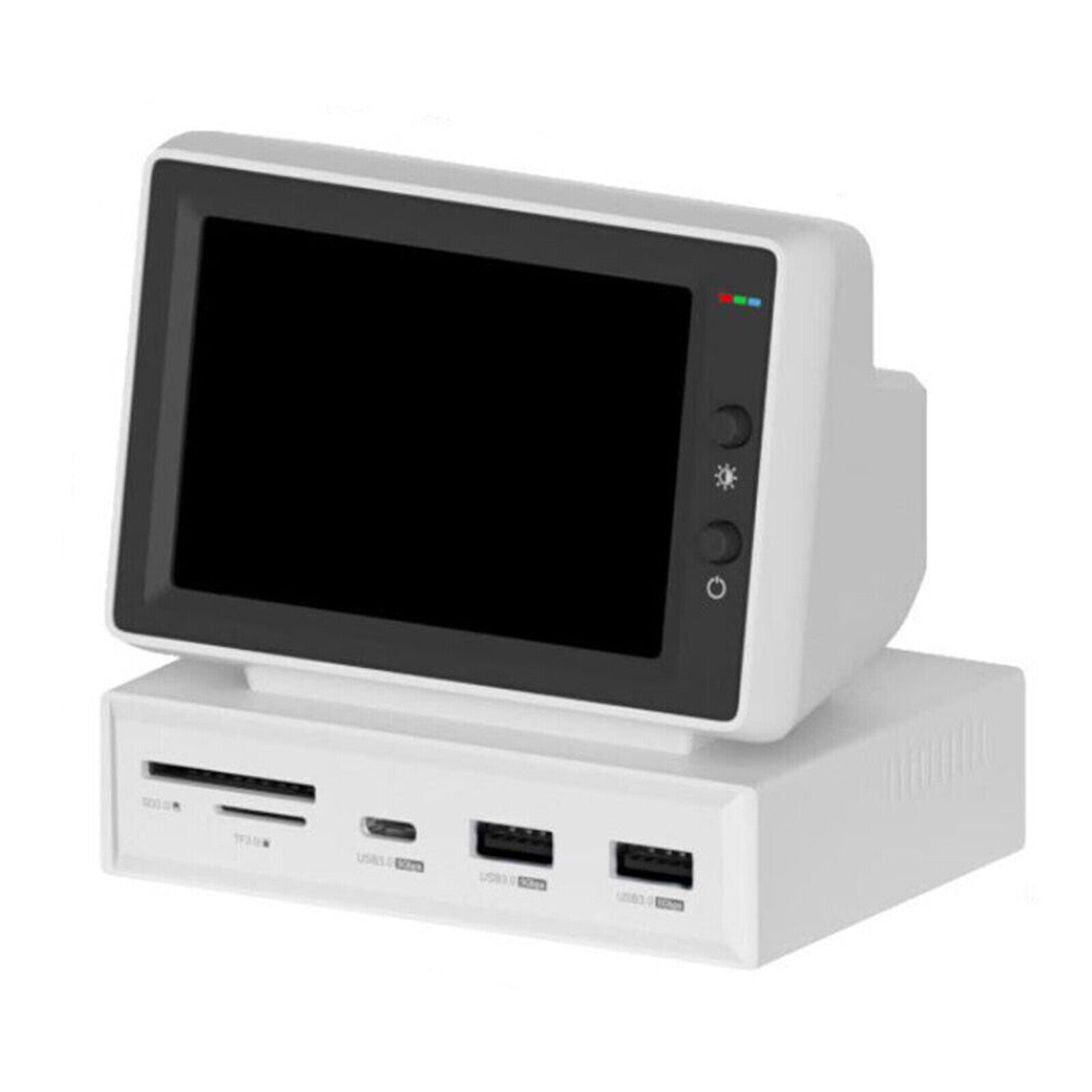 Mini Monitor USB-C Docking Station 3.5\'\' IPS Screen USB 3.0 HOST NEW