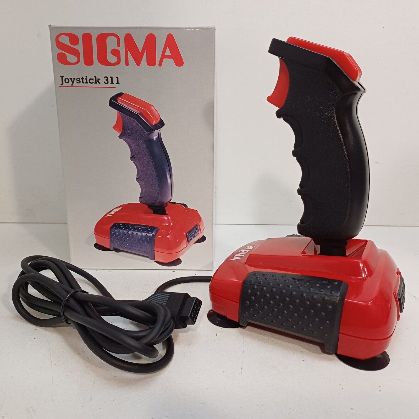 Sigma 311 Joystick for Amiga 500,1000,2000 Micro-switches,Autofire. NEW-IN-BOX 