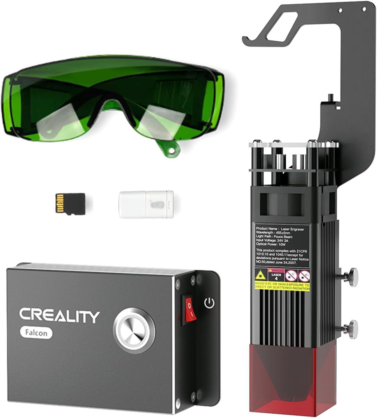 Creality 10W Laser Module Kit, Laser Engraver Module for Ender-3 /Neo/V2 Neo/Pro
