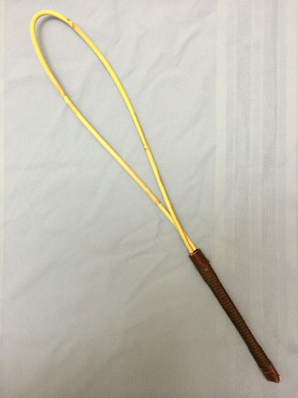 'Looped Lucy' Twisty Looped Rattan Punishment Cane - 22-25