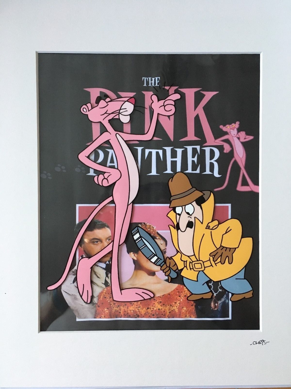 The Pink Panther - Inspector Clouseau - Hand Drawn & Hand Painted Cel