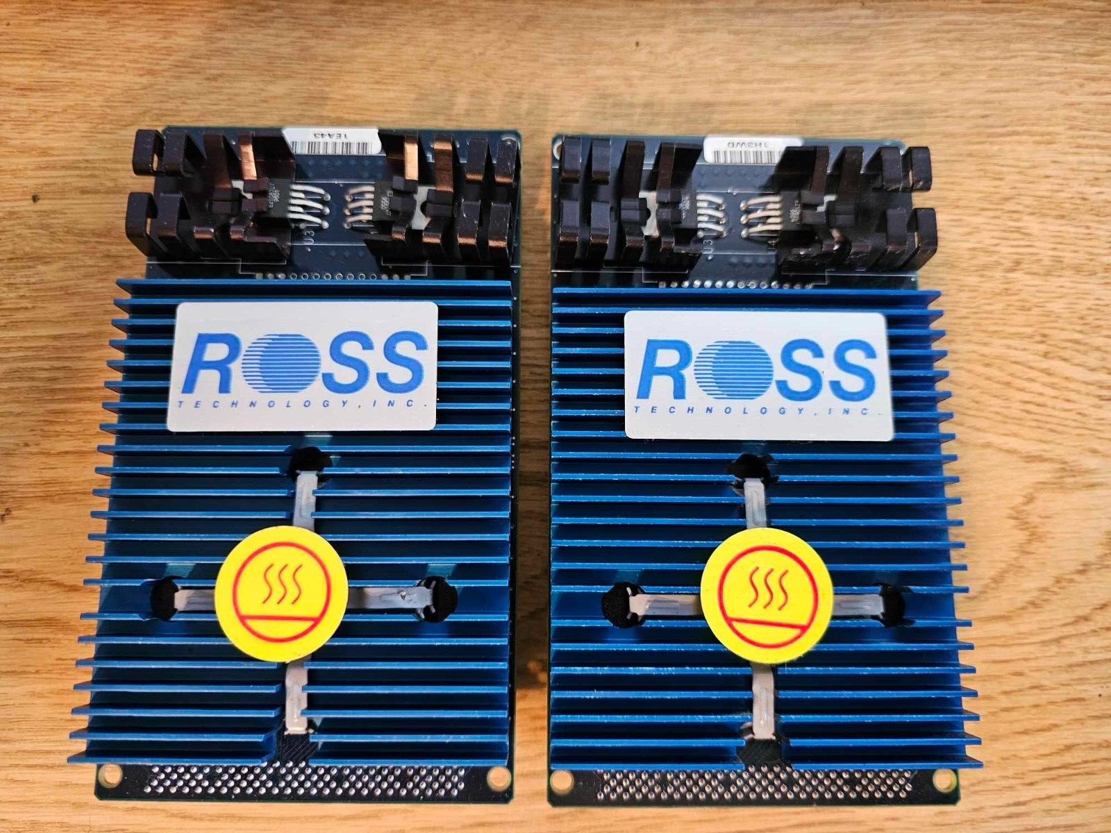 2x Matched Pair Vintage Rare Sun Ross 133mhz hyperSPARC CPU Module 511-6424 MBus
