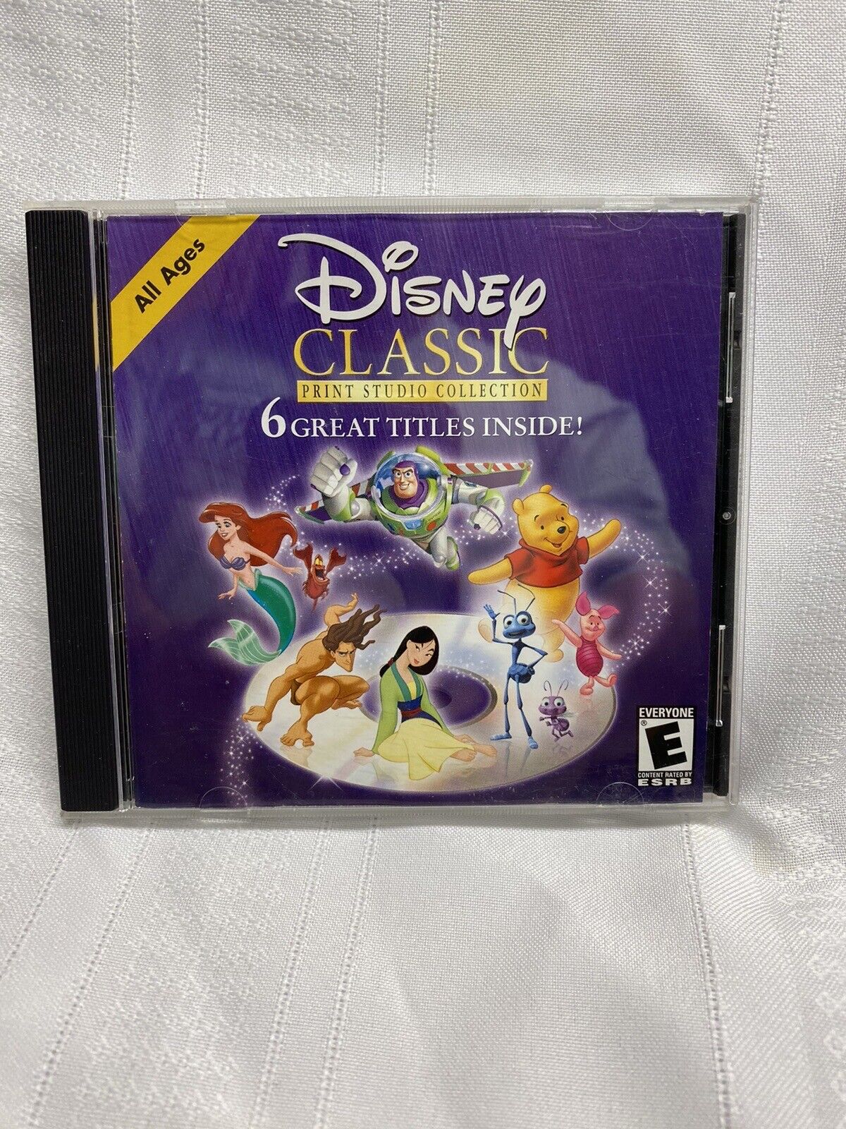 Disney\'s Classics Print Studio PC CD Windows Create Graphics Create Cards &more