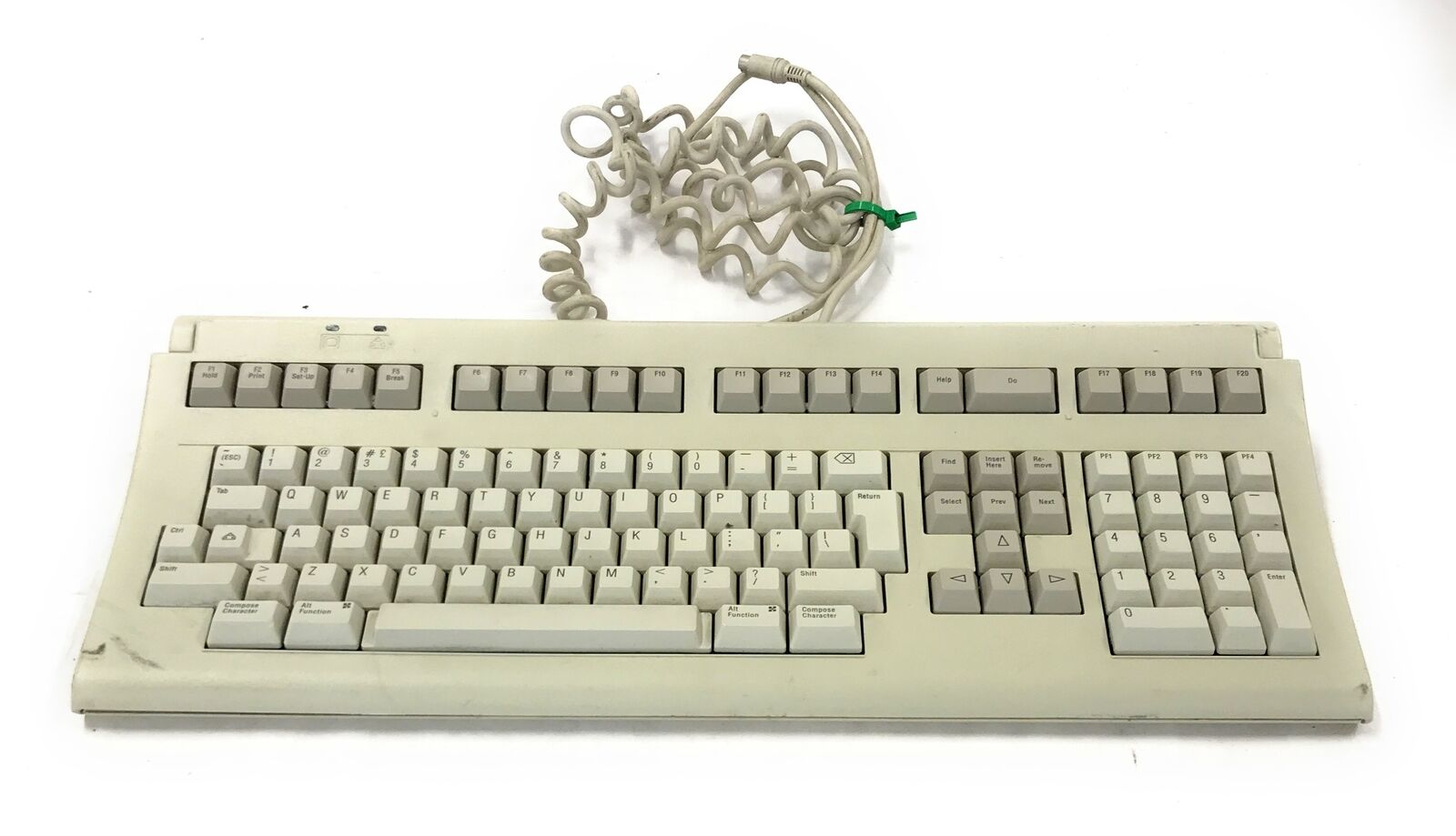 Digital DEC LK411-AA PS2 PS/2 108-Key Vintage Wired Terminal Computer Keyboard