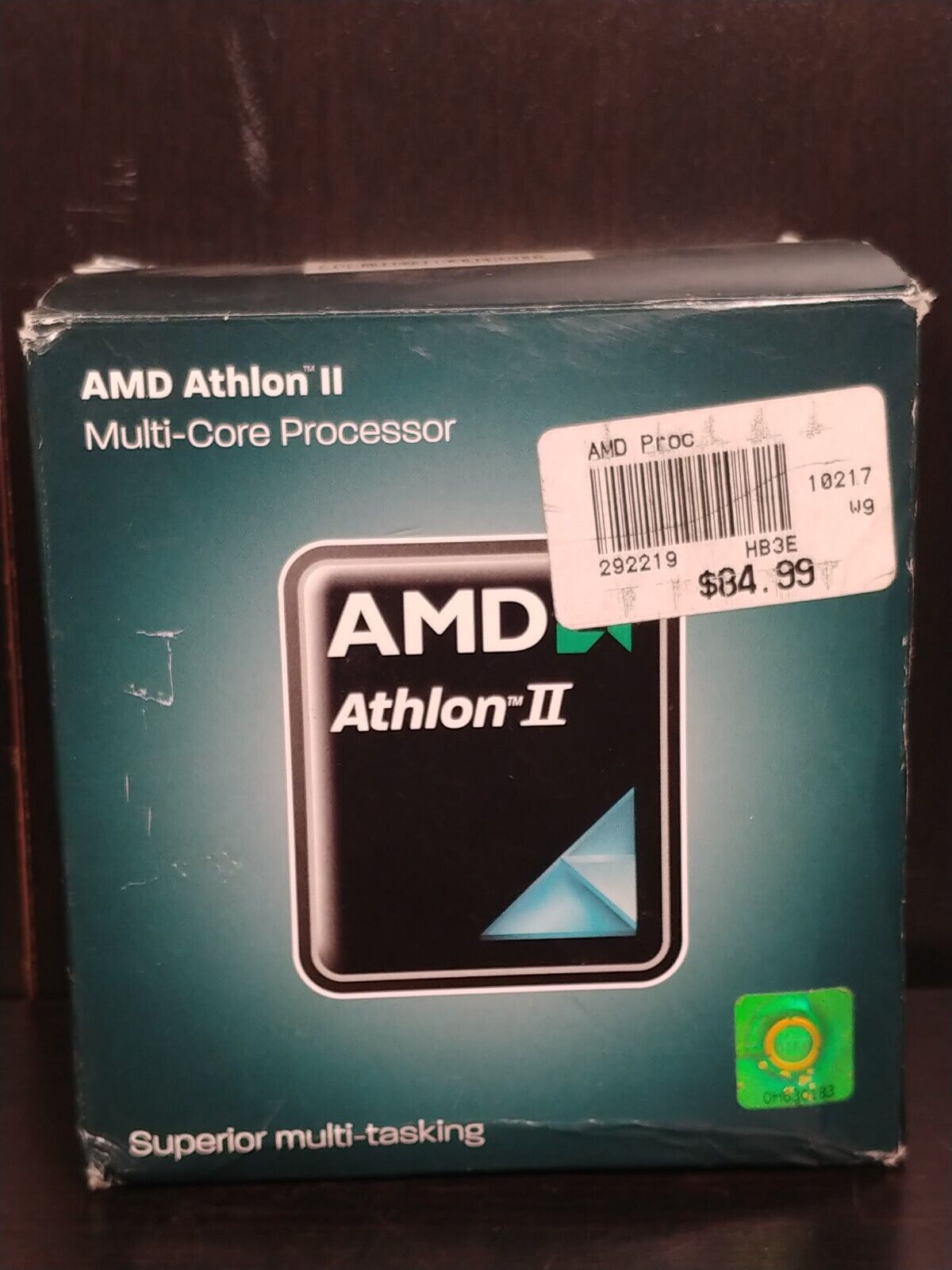 AMD Athlon 2 X250 Multi-Core-Processor With Heat Sink Fan, Open Box Unused.