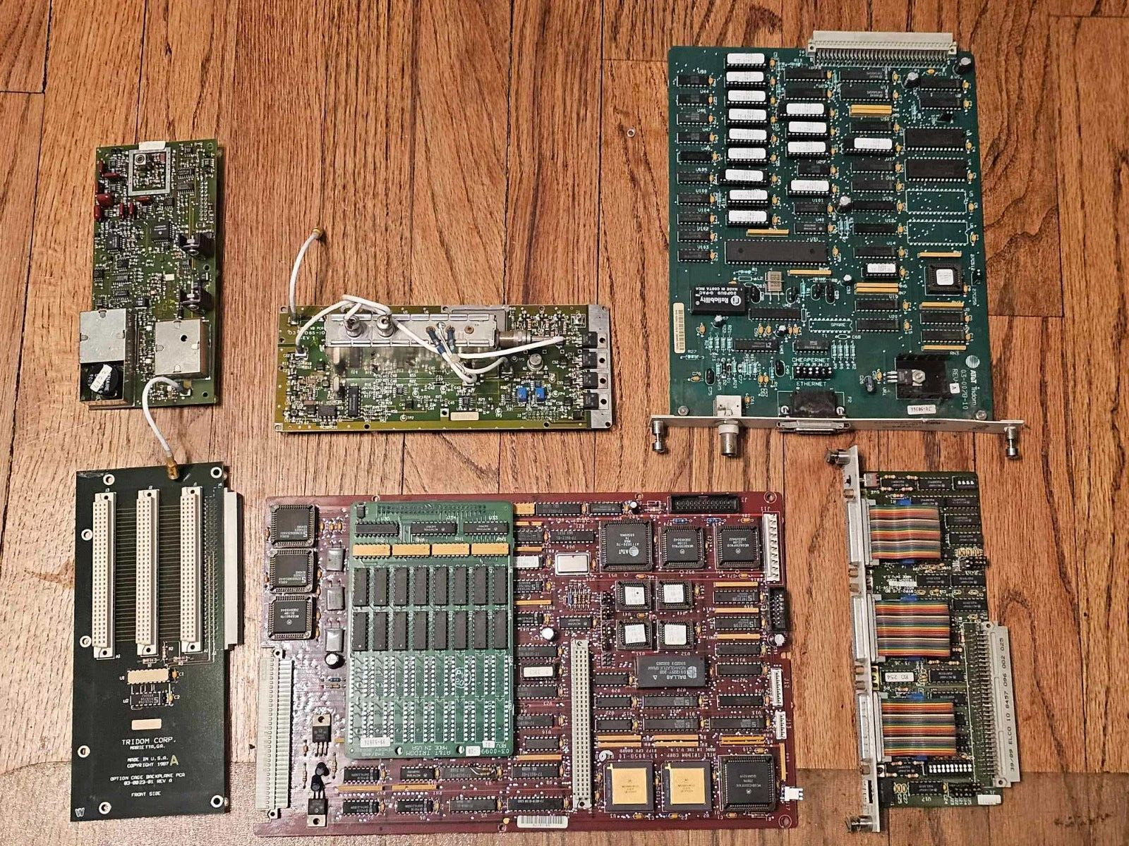 1980s Rare Vintage AT&T Circuit Board Card Module Tridom Memory Board Ethernet