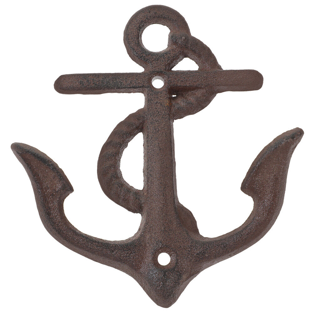  Cast Iron Wall Mounted Anchor Hook Hooks for Home Heavy Duty