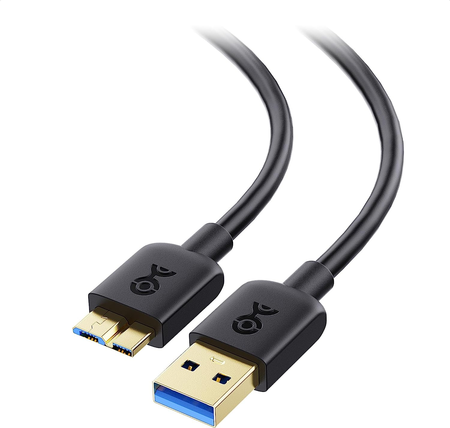 Cable Matters Short Micro USB 3.0 Cable 1.6 Ft (External Hard Drive Cable, USB t