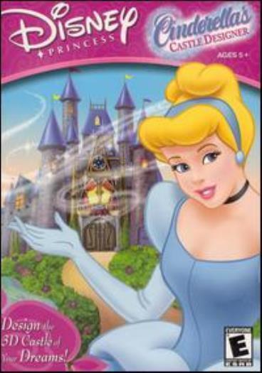 Disney Princess Cinderella's Castle Designer PC CD decorate rooms find gems game