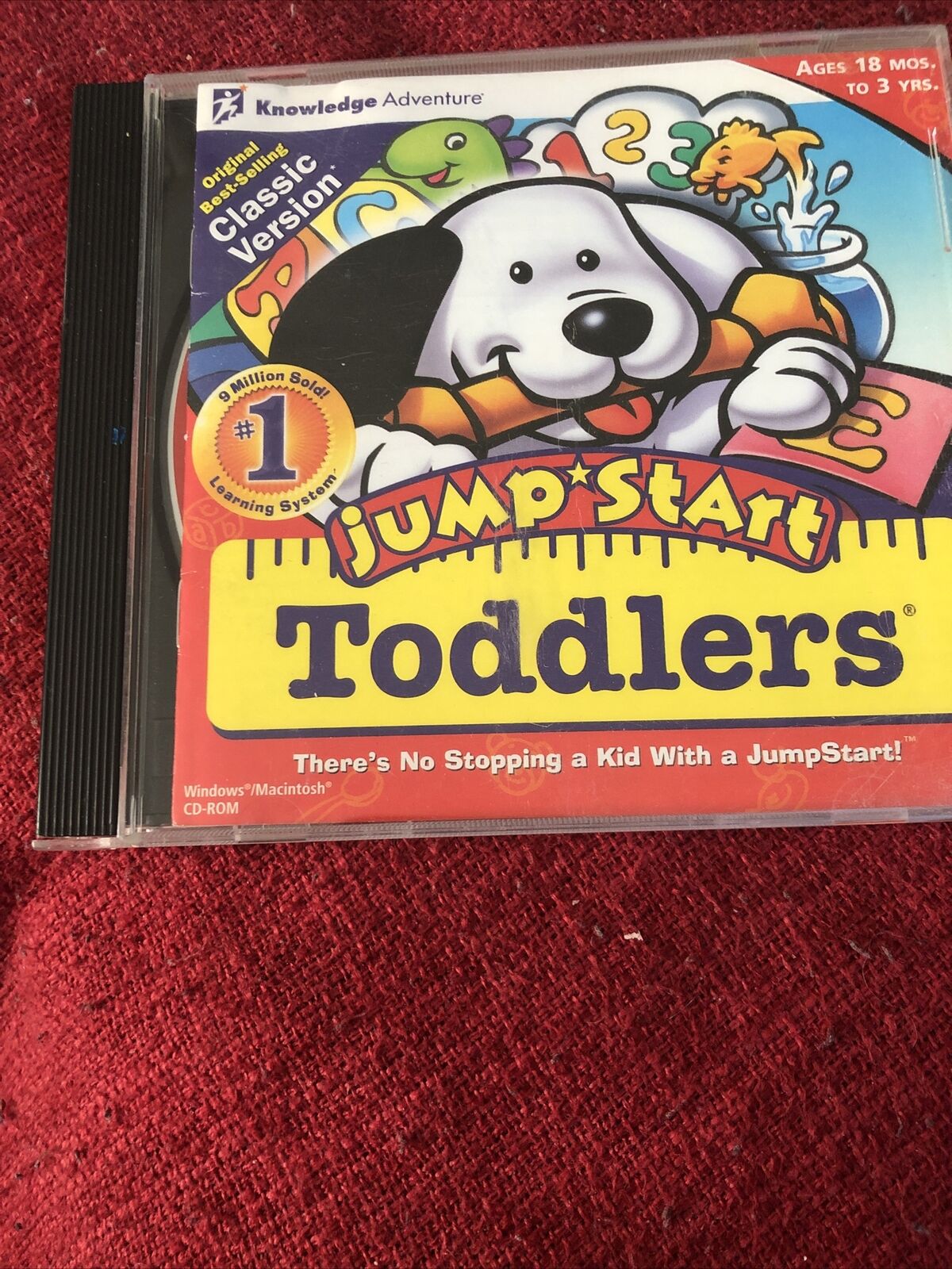 Jump Start Toddlers Classic Version Windows 98/95 PC CD-ROM
