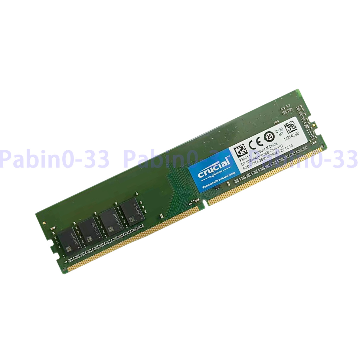 Crucial 8GB 16GB 2666MHz Desktop Memory DDR4 UDIMM PC4-21300 CL19 RAM