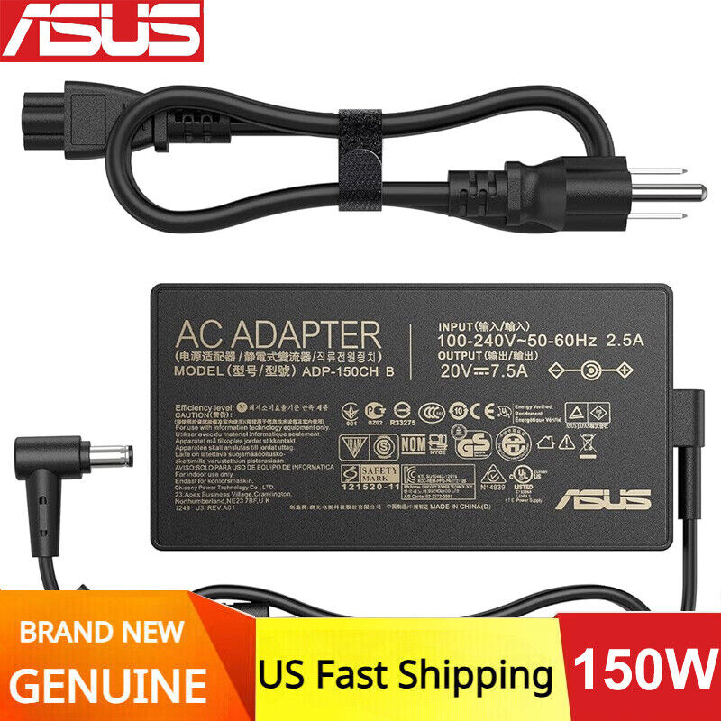 Original ASUS 150W AC Adapter for ASUS ROG G531GT-AL003T,ADP-150CH B,A18-150P1A@