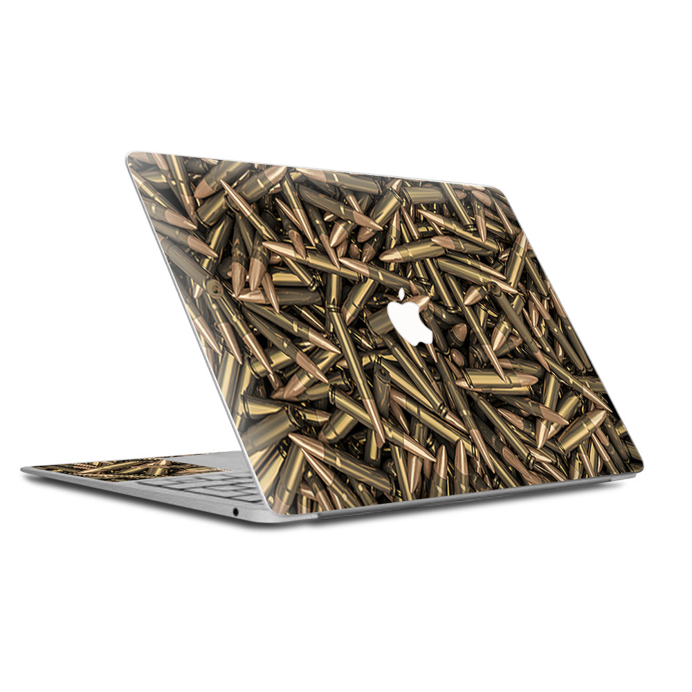 Skin Decal Wrap for MacBook Air Retina 13 Inch - Bullets AR Rifle Shells