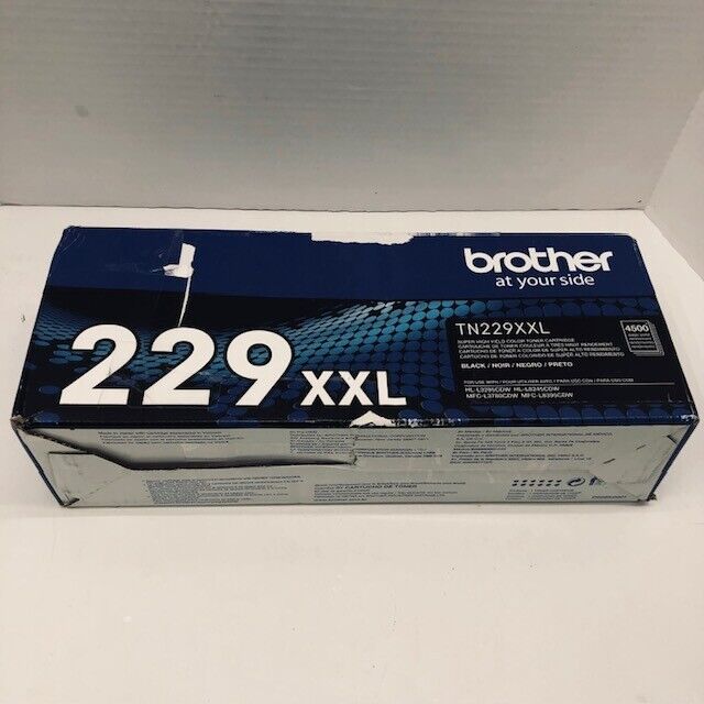 Brother TN229XXL Black Toner Cartridge Super High Yield TN229BK - WEIGHS FULL