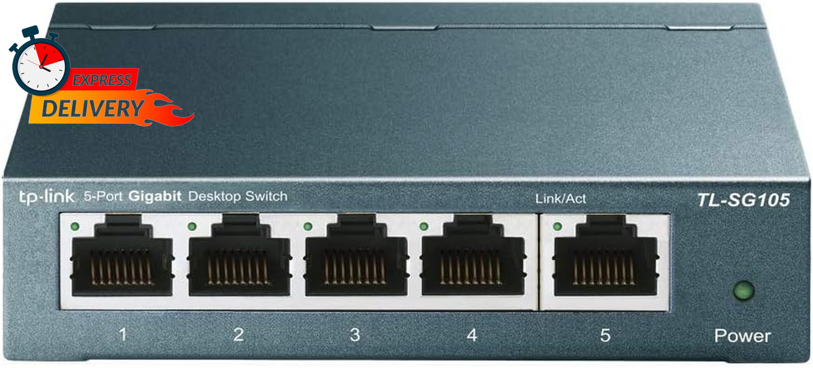 TL-SG105, 5 Port Gigabit Unmanaged Ethernet Switch, Network Hub, Ethernet Splitt