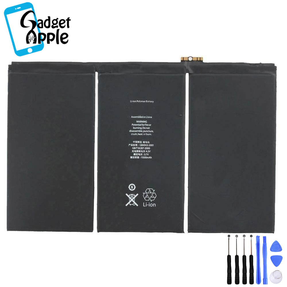 Replacement Internal Battery for iPad 2 Generation A1395 A1396 A1397 + Tools