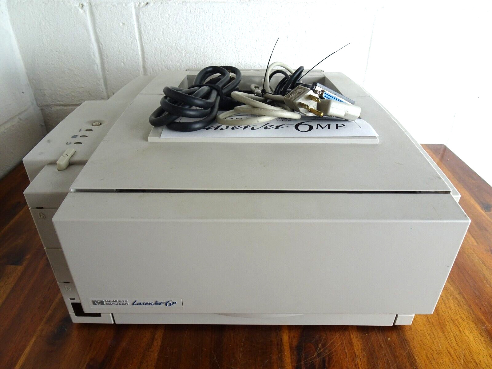 HP LaserJet 6P C3980A Monochrome Laser Printer Vintage 1996 Tested and Working