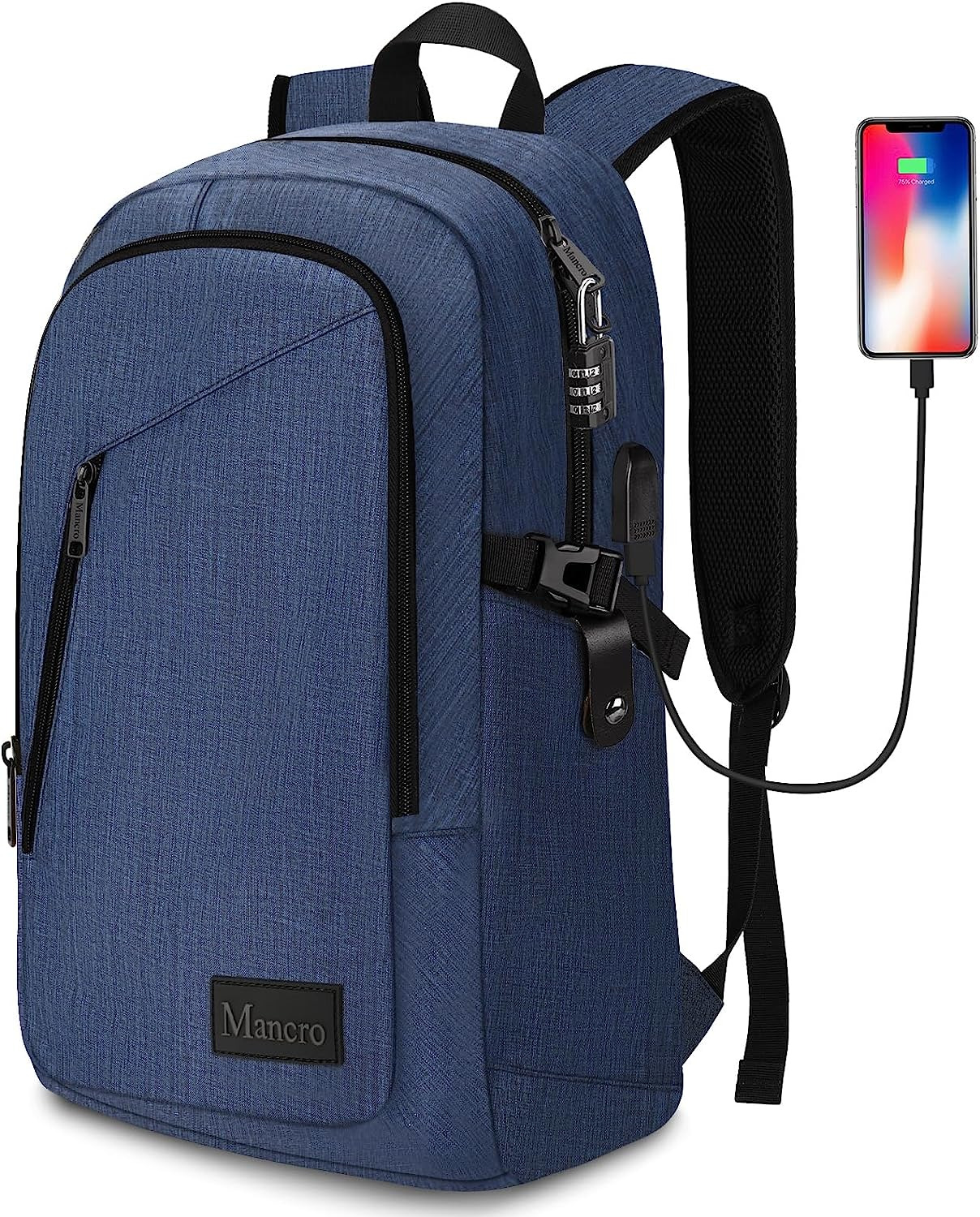 Laptop Backpack 17 Inch Computer Notebook Bag Business Travel School New Pocket