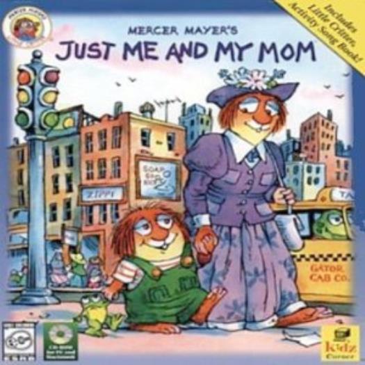 Mercer Mayer\'s Just Me And My Mom PC MAC CD little critter storybook music game