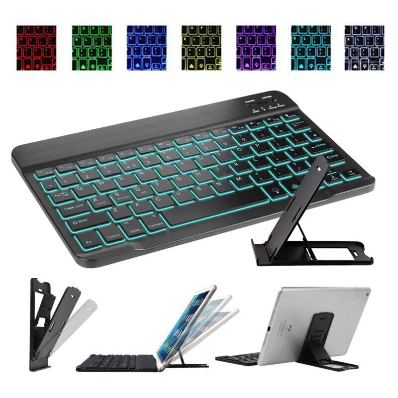 For Microsoft Surface Pro 3 4 5 6 7 Go 1/2 Backlit Bluetooth Keyboard USA