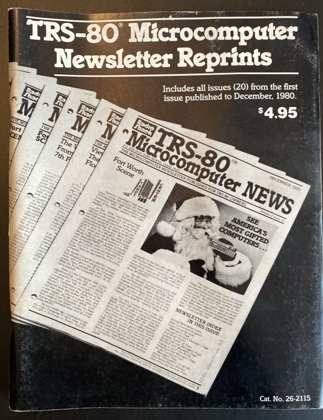 Vtg TRS-80 Microcomputer Newsletter Reprints First 20 Issues Published 1977-1980