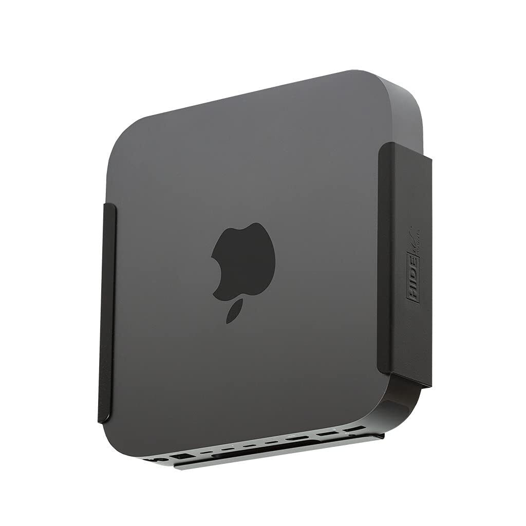 MiniU Mount for Mac Mini - Patented in 2016, American Company - Steel Wall Mo...