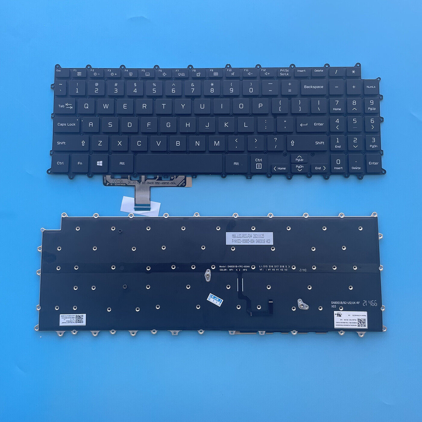 New Backlit Keyboard For LG 16Z90P 16Z90P-G 16Z90P-K 16Z90P-N  US