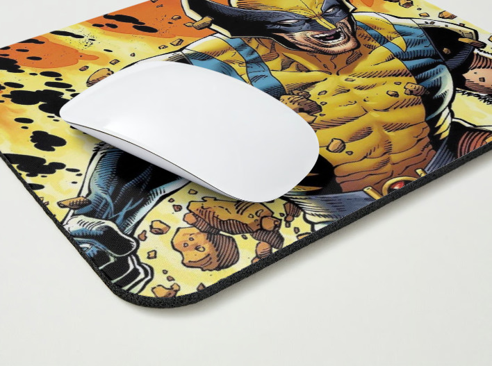 Wolverine Pad | Home Office Mouse pad | X-Men Mouse Pad | Comic Book Mouse Pad