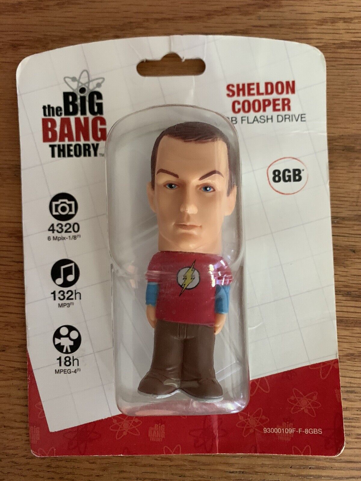 Big Bang Theory Ultra Rare Real Sheldon Cooper Flash Drive 8GB NIP Funko