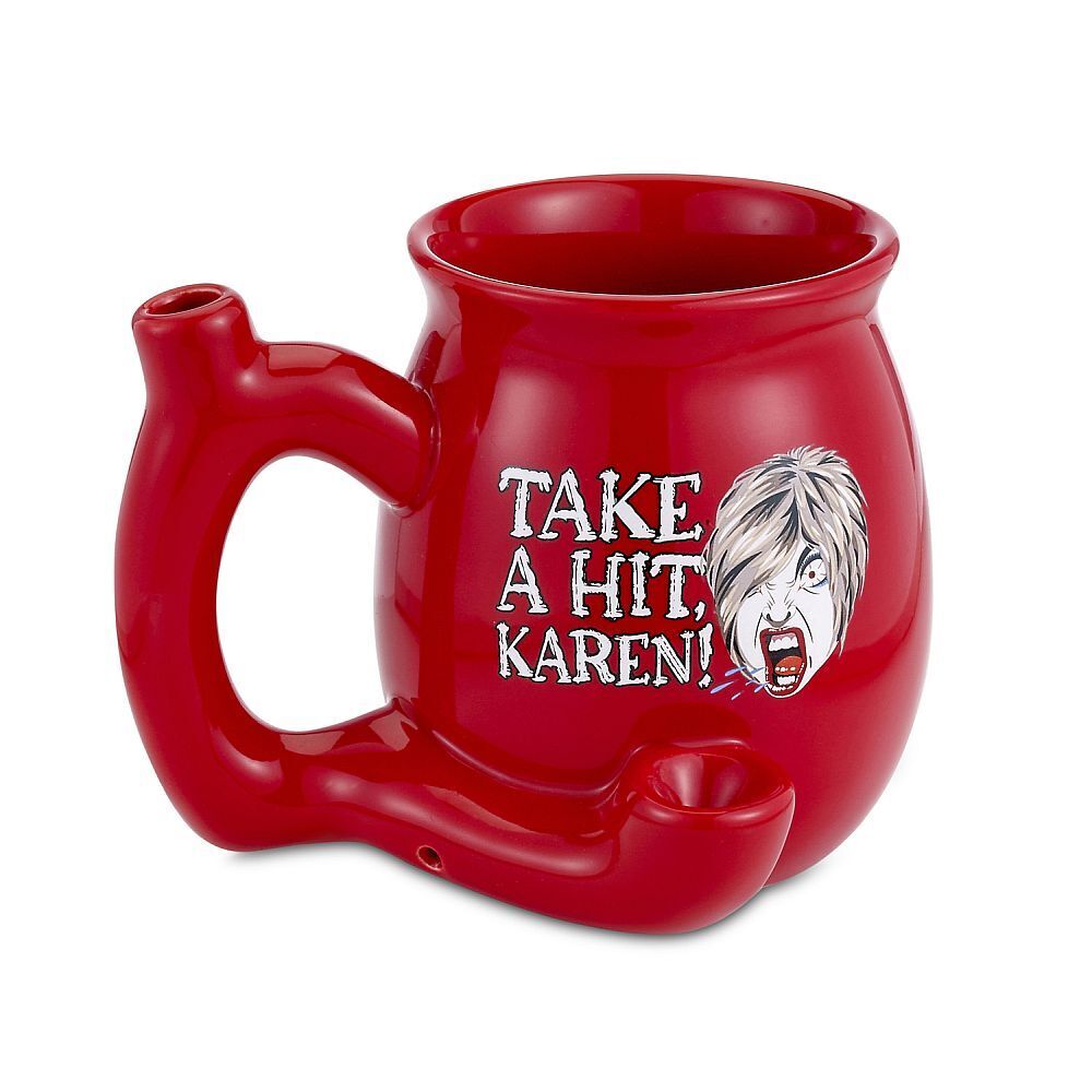 TAKE A HIT KAREN RED Roast & Toast mug