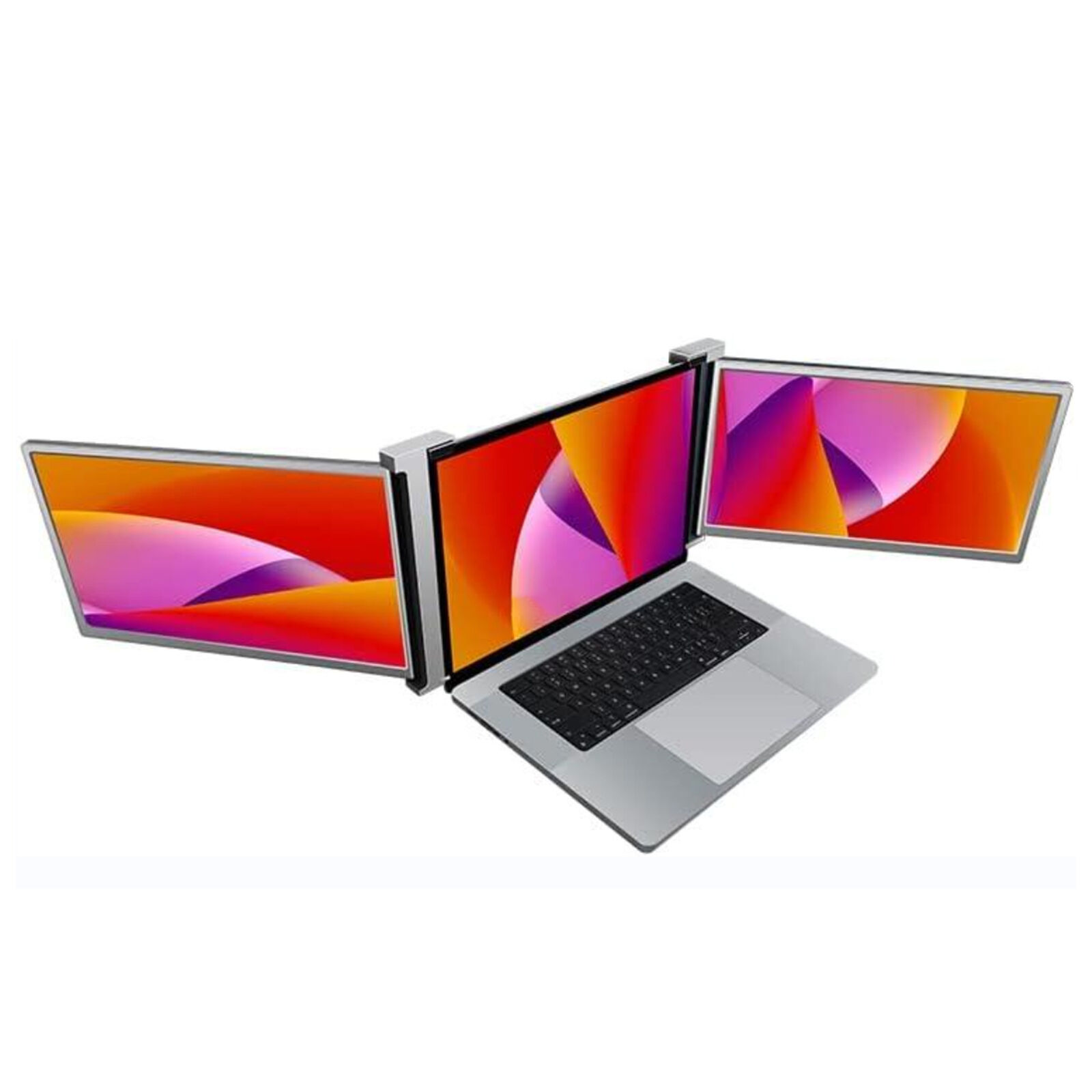 15'' Triple Laptop Screen Extender Portable Monitor IPS Dual Dispaly Screen B5O1