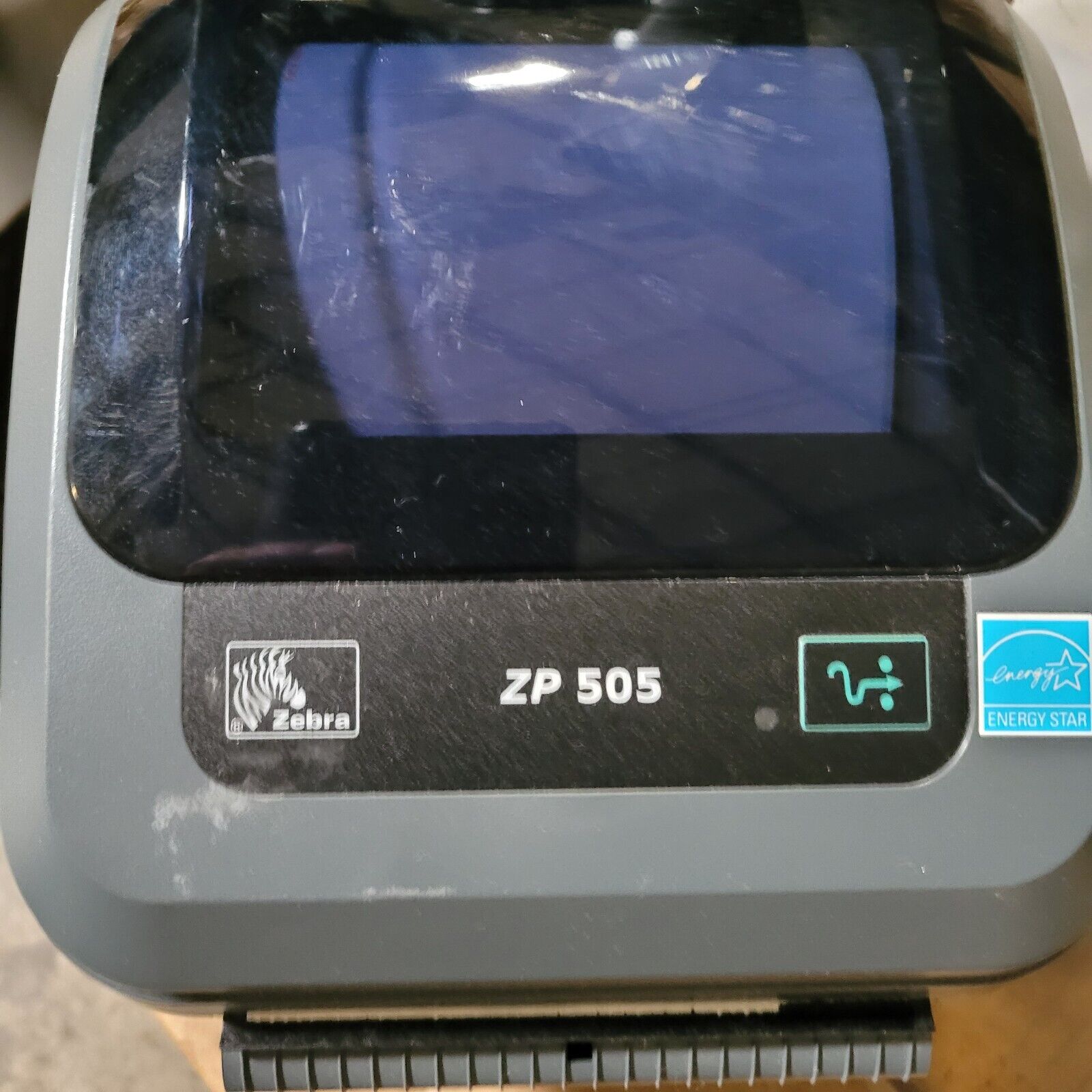 Zebra ZP505 Label Thermal Printer UPS FEDEX GREAT CONDITION -FREE ROLL OF LABELS