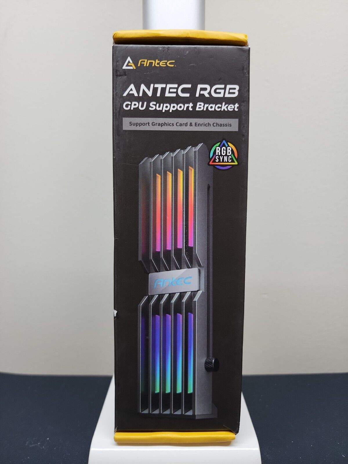 Antec RGB GPU Support Bracket Graphics Card Holder Addressable RGB 5V 3PIN RGB C