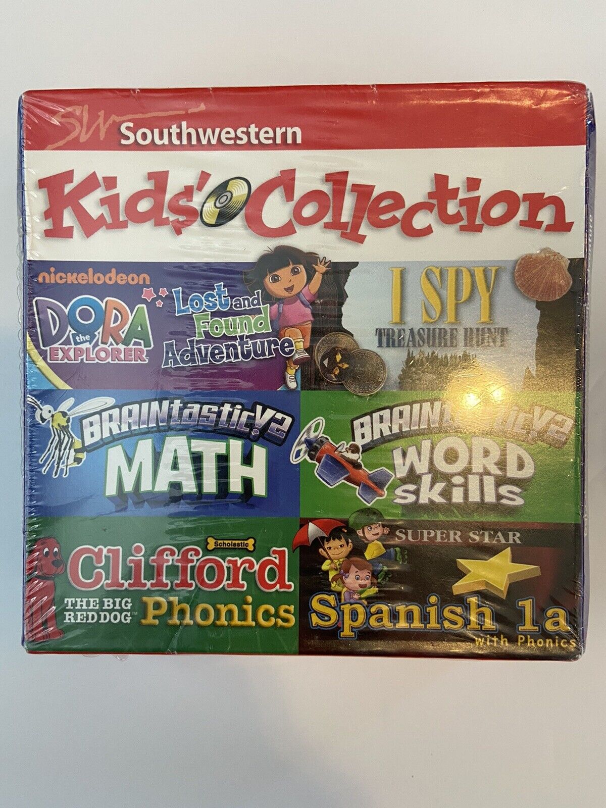 Southwestern Kids Collection Software Dora I Spy Clifford Spanish Math Phonics