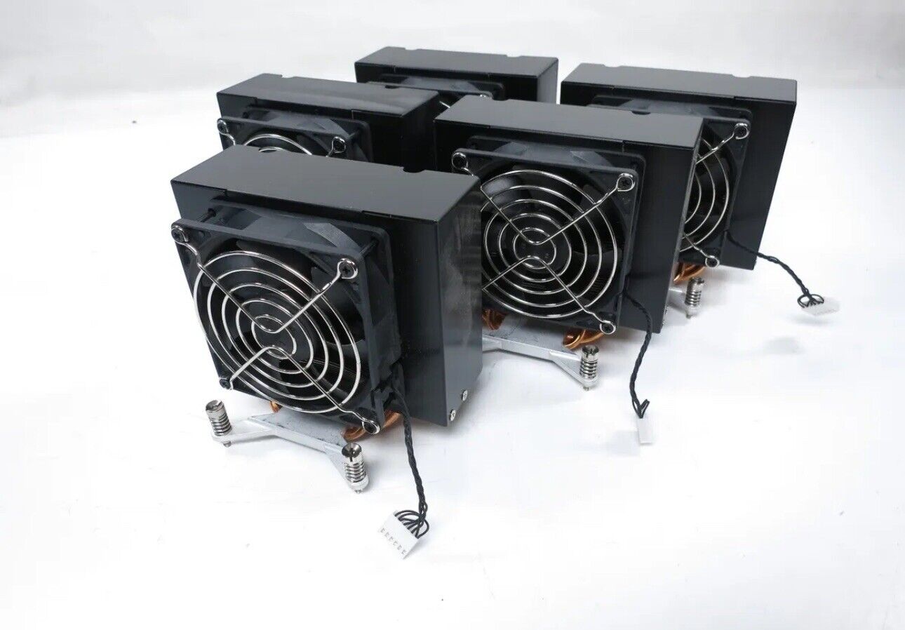 LOT of 5 Genuine HP Z440 Z640 Workstations Heatsink Fan CPU Coolers 749554-001