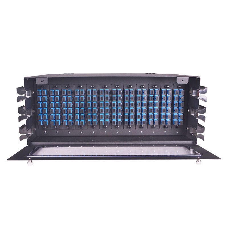 High Quality FTTH 6/12/24/48 Port Fiber Patch Panel LC Type ODF Patch Panel