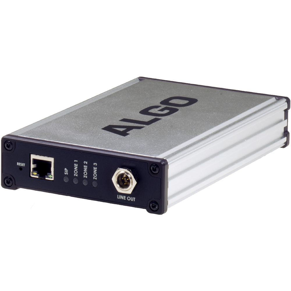 Algo 8301 SIP Paging Adapter, Scheduled Announcements & Bells, & Streaming Audio