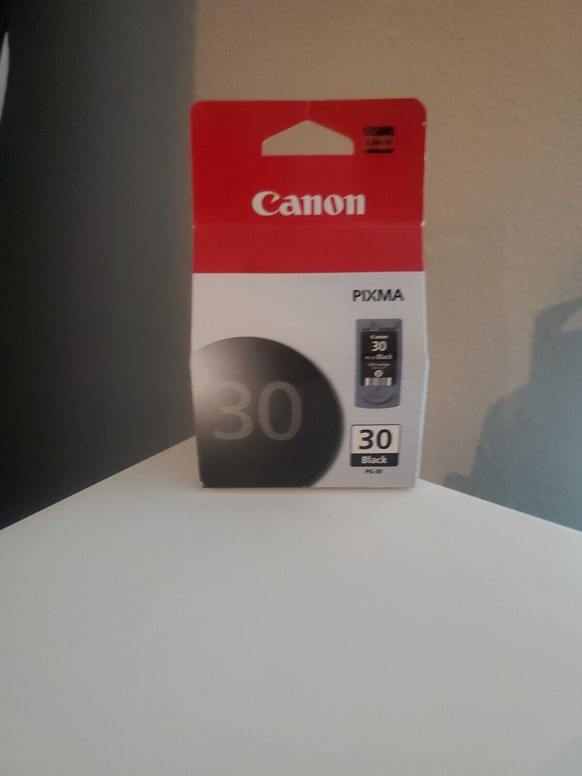 1 New in Box Genuine Canon Pixma PG-30 Fine Black Ink Cartridge Pixma Series
