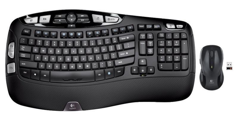 New Logitech MK550 Wireless Wave Keyboard & Mouse Combo
