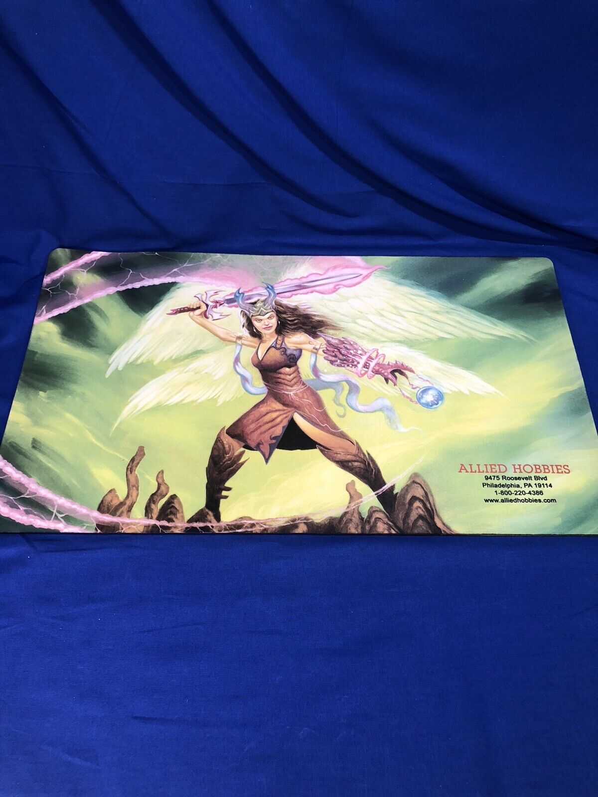 Rare Large Fantasy Anime D&D Mouse Pad Computer Gaming Card Game Allied Hobbies