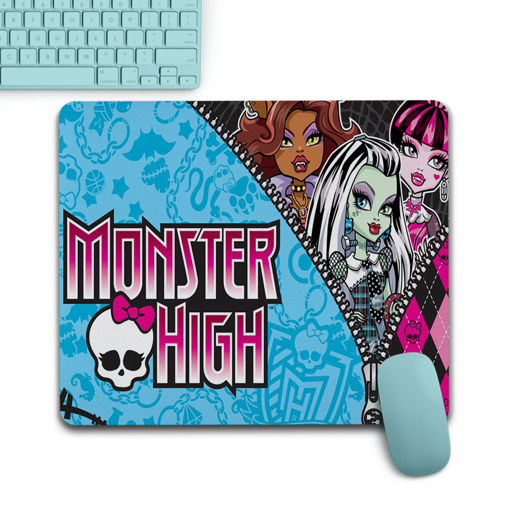 Monster High Mouse Pad for Laptop Gaming Computer Desktop PC Non-Slip Accessory